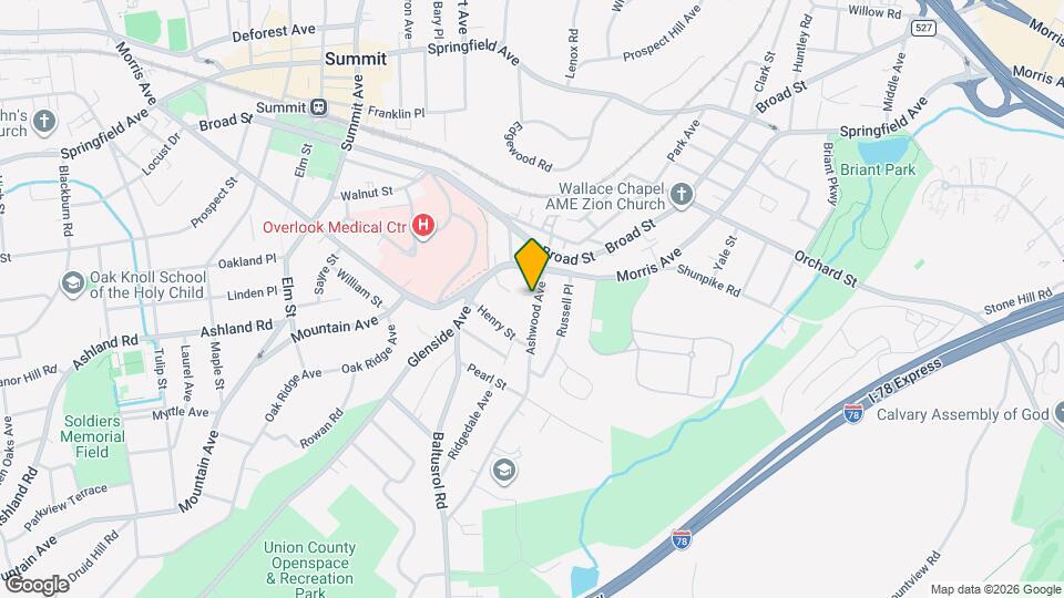 27 Ashwood Ave Map and Location Details