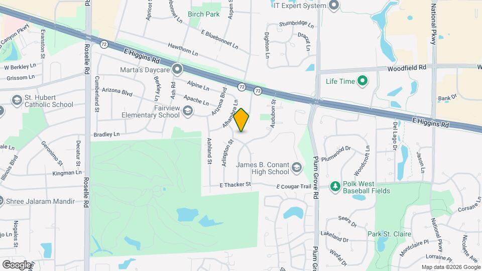 595 Aberdeen St Map and Location Details