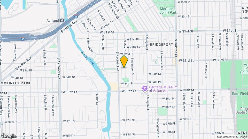 3334 S May St Map and Location Details