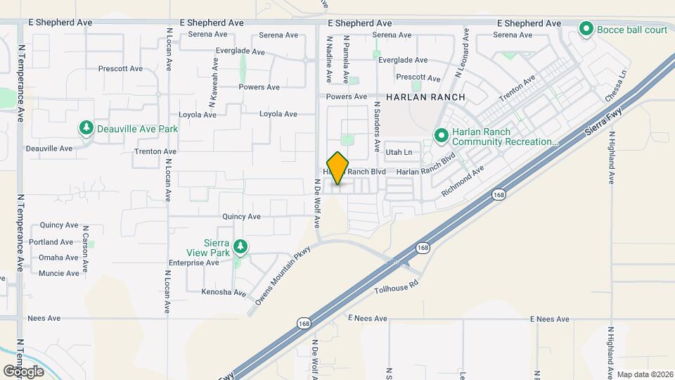 1504 N Vanguard Way Map and Location Details