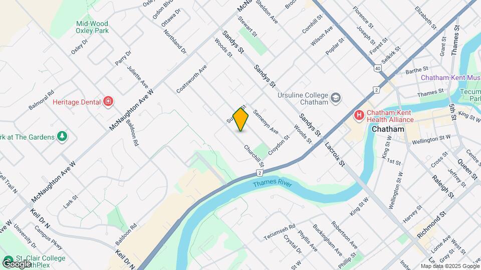 59 Churchill St Map and Location Details