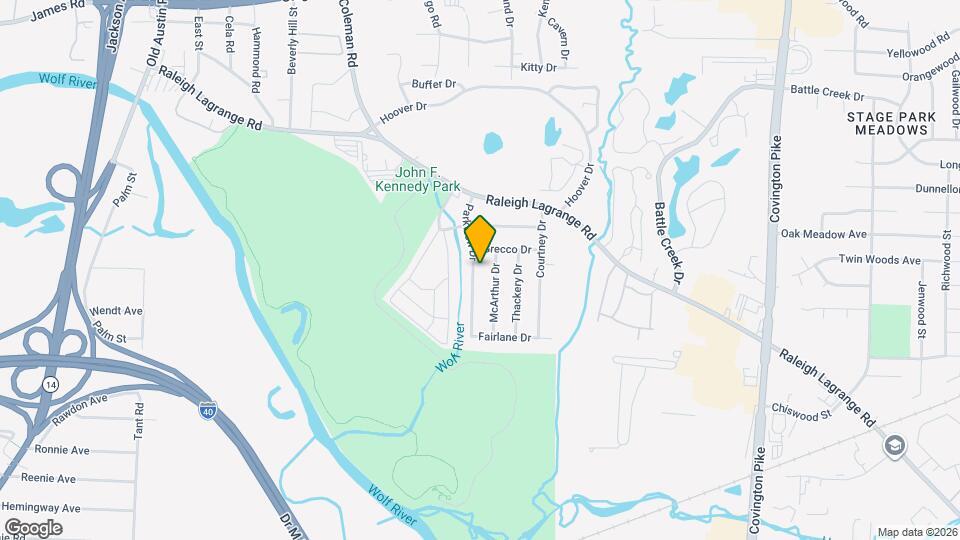 2584 Parkview Dr Map and Location Details