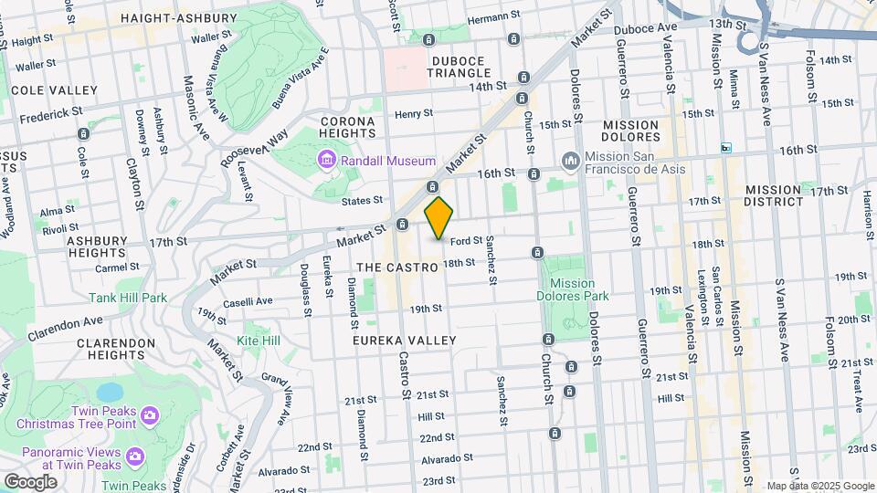 460-462 Noe St Map and Location Details