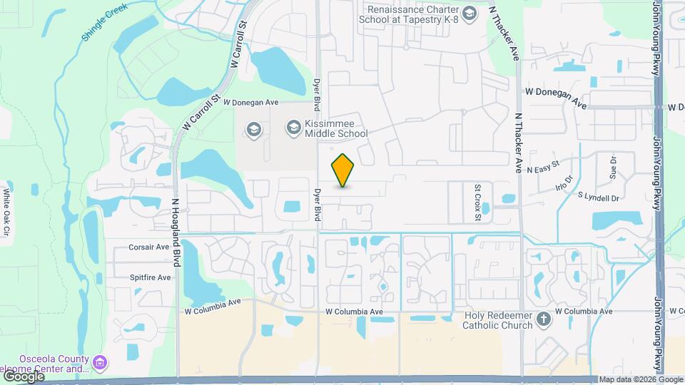 3123 W Fox Squirrel Dr Map and Location Details