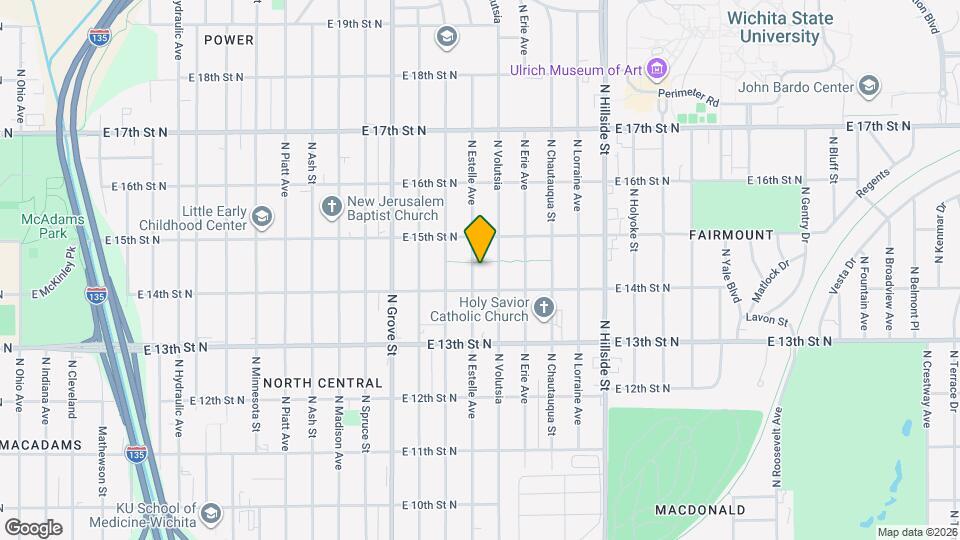 1522 N Estelle Ave Map and Location Details