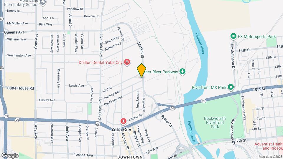 301 Ainsley Ave Map and Location Details