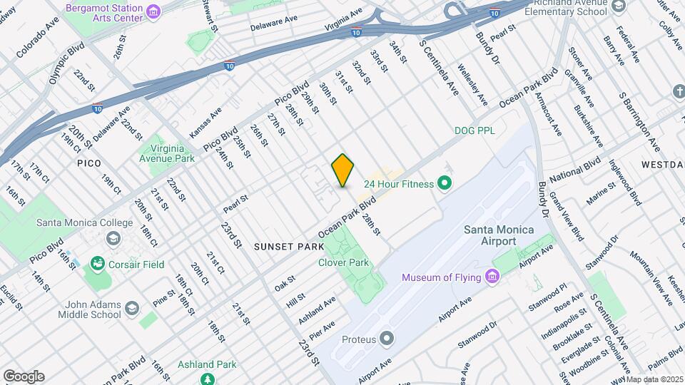 2622 28th St Map and Location Details