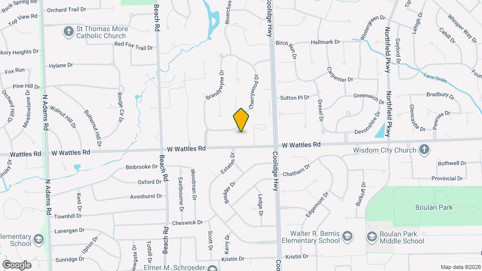 4158 Cherrywood Dr Map and Location Details