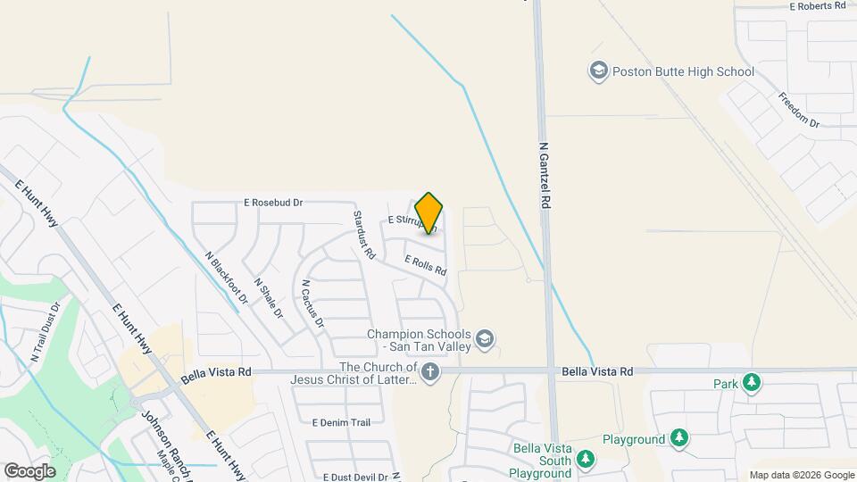 1476 E Saguaro Trail Mapa y Detalles de la Ubicación