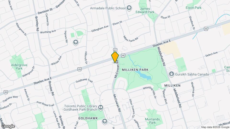 123 Enchanted Hills Crescent Map and Location Details