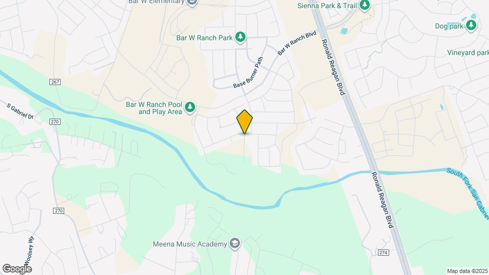 1832 Buntline Hitch Dr Map and Location Details