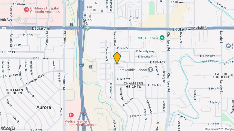 1262 Sable Blvd Map and Location Details