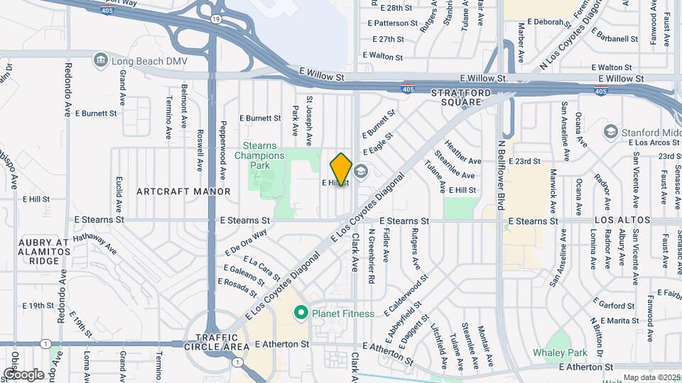 2232 Granada Ave Map and Location Details