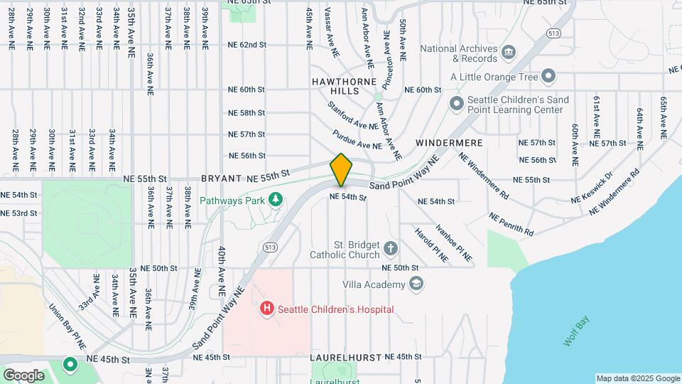 5405 47th Ave NE Map and Location Details