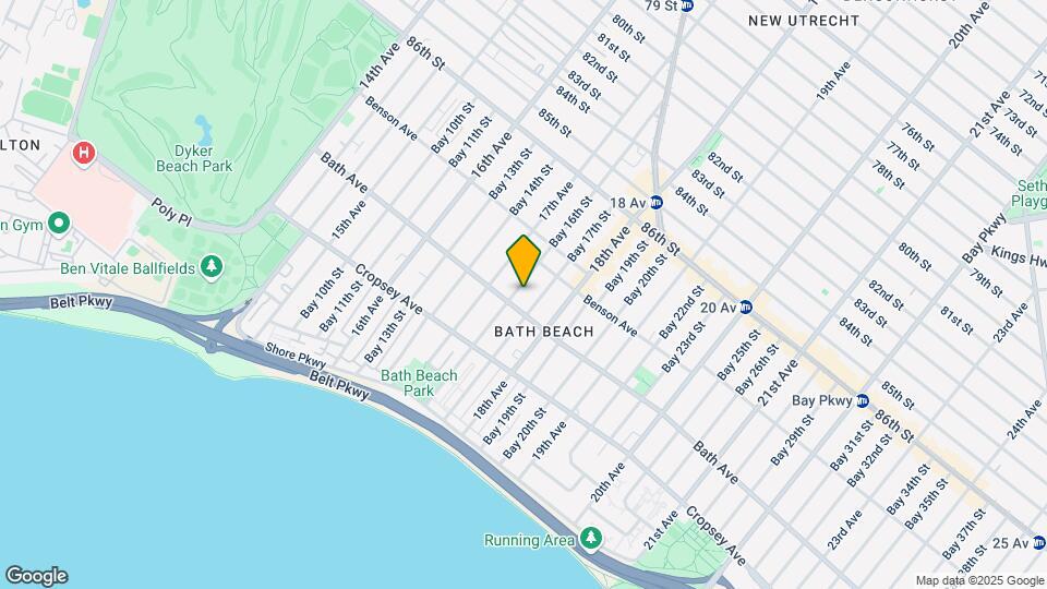 8753 Bay 16th St Map and Location Details