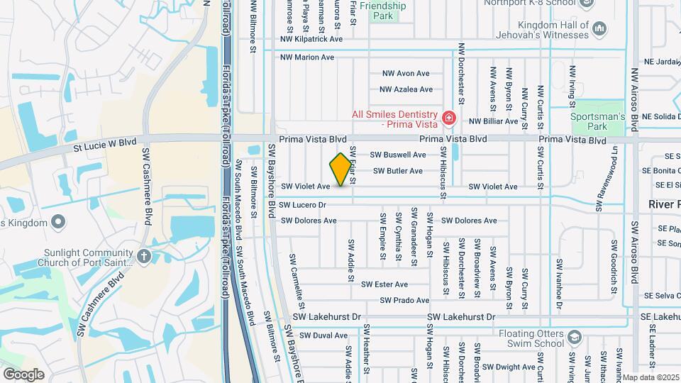 614 SW Twig Ave Mapa y Detalles de la Ubicación