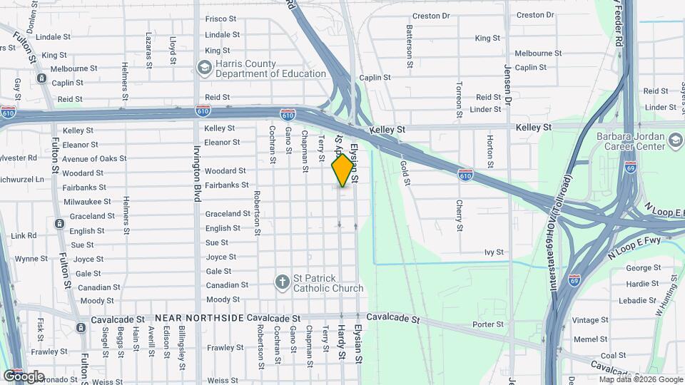 5512 Hardy St Map and Location Details