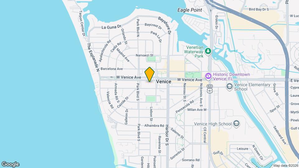 509 W Venice Ave, Unit 107 Mapa y Detalles de la Ubicación