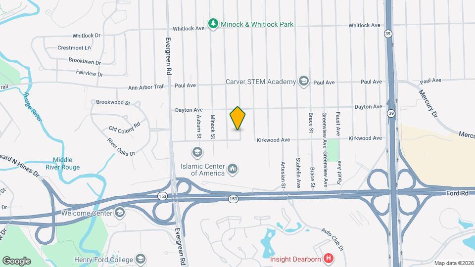 6021 Grandville Ave Map and Location Details