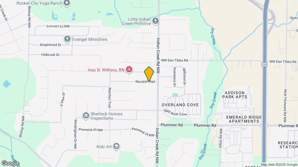 122 Navaho Trail Map and Location Details