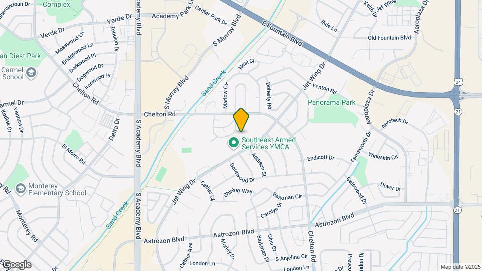 4369 Hunting Meadows Cir Map and Location Details