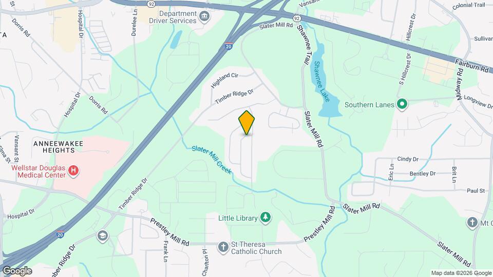 8722 Puett Dr Map and Location Details