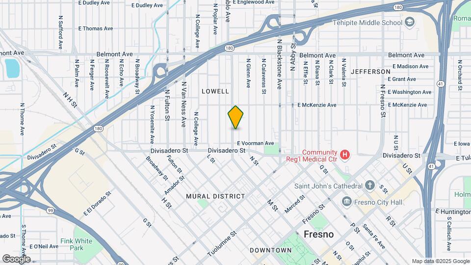 132-148 N San Pablo Ave Map and Location Details