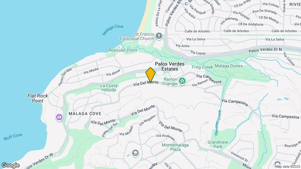 552 Vía Del Monte Map and Location Details