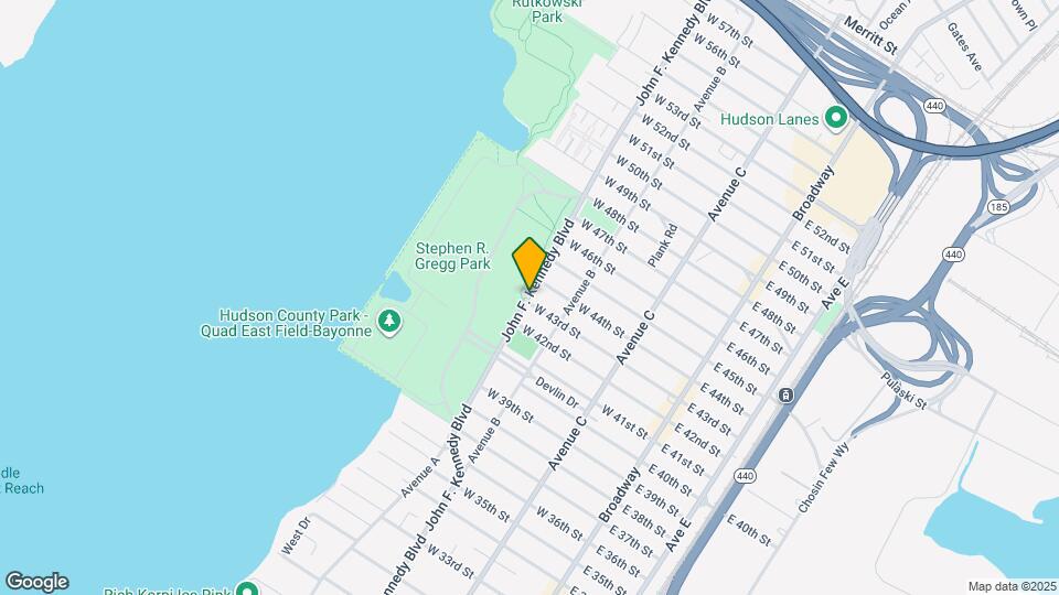 1038 John F. Kennedy Blvd Map and Location Details