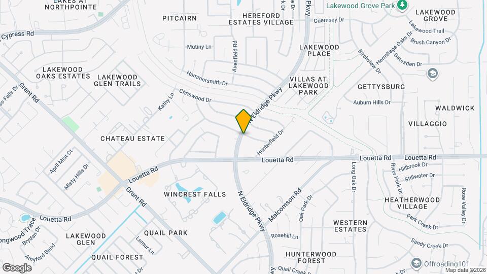 12635 Ivyforest Dr Map and Location Details