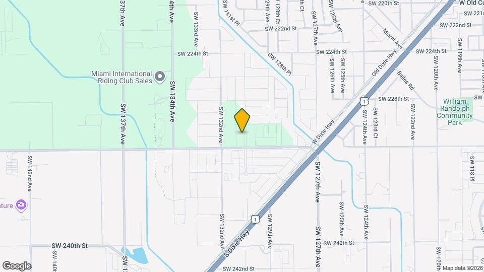 23078 SW 130th Ave Map and Location Details