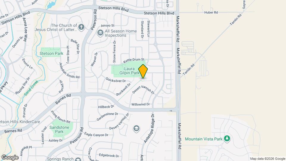 7606 Cholla Ct Map and Location Details