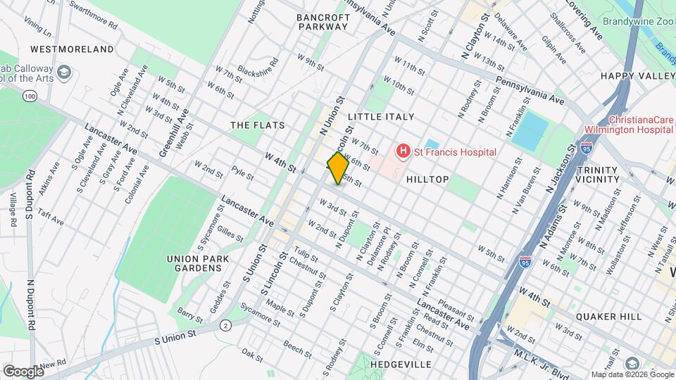 1803 W 4th St Map and Location Details