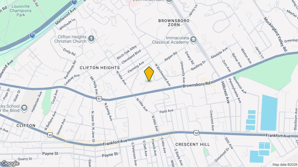 311 Ridgedale Rd Map and Location Details