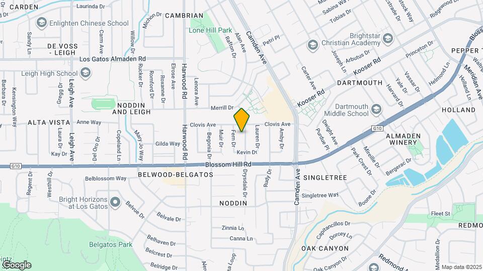 5487 Drysdale Dr Map and Location Details