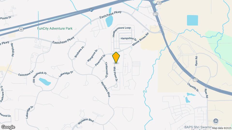 7071 Mid Pines Cir Map and Location Details