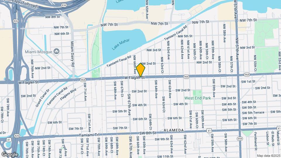 6500 W Flagler St Map and Location Details