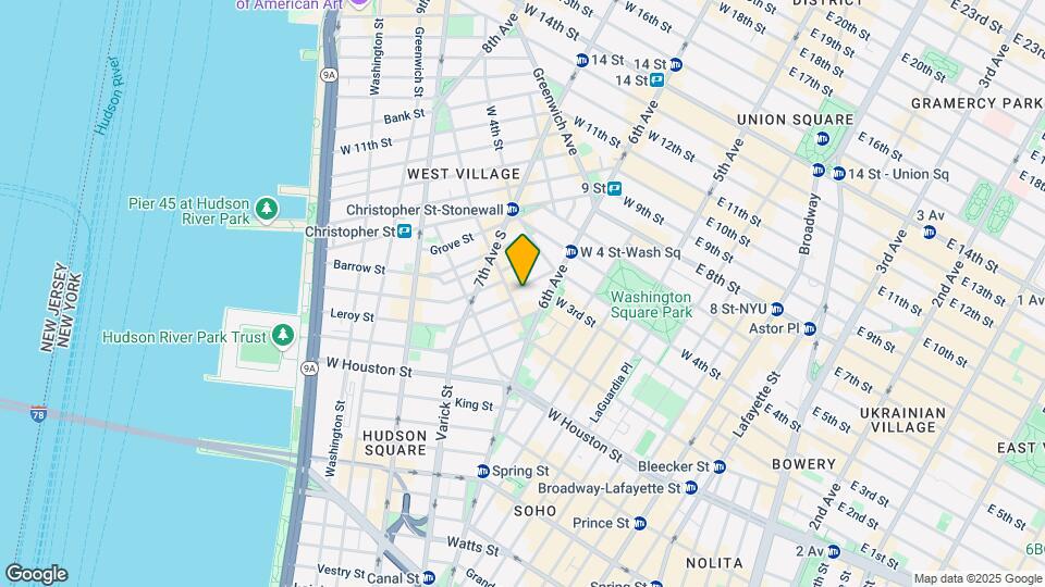 30 Cornelia St Mapa y Detalles de la Ubicación