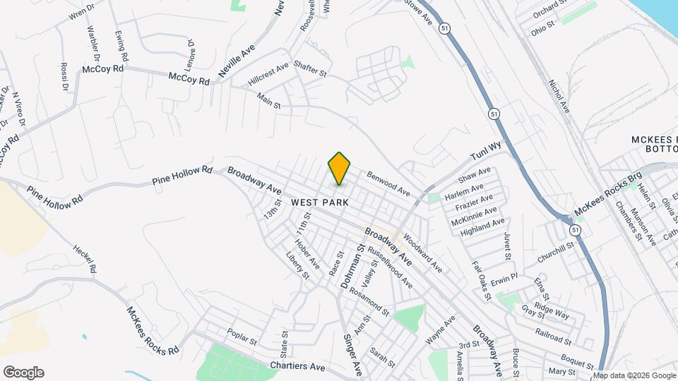 813 10th St Map and Location Details