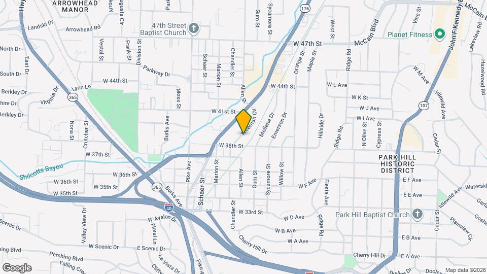 3816 Freeman Cir Map and Location Details