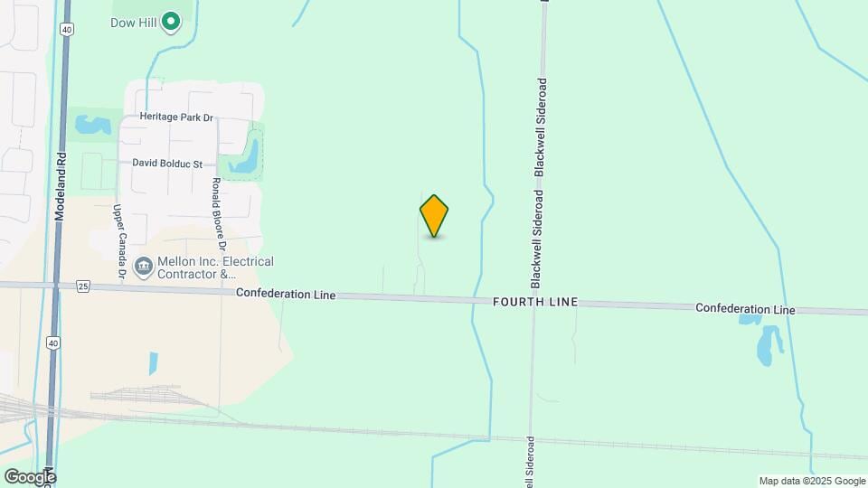 1742 Confederation Line Map and Location Details