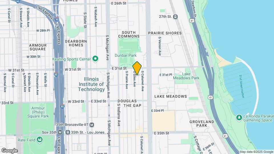 3131 S Giles Ave Map and Location Details