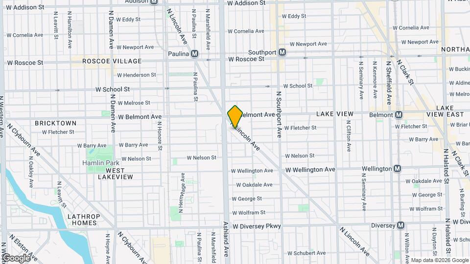 3138 N Lincoln Ave, Unit R2 Map and Location Details
