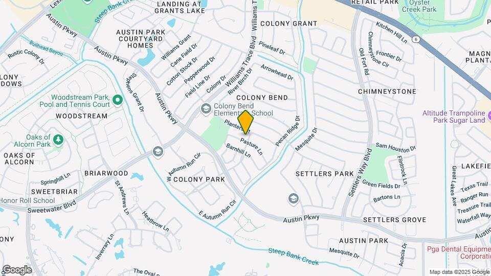 2931 Pasture Ln Map and Location Details