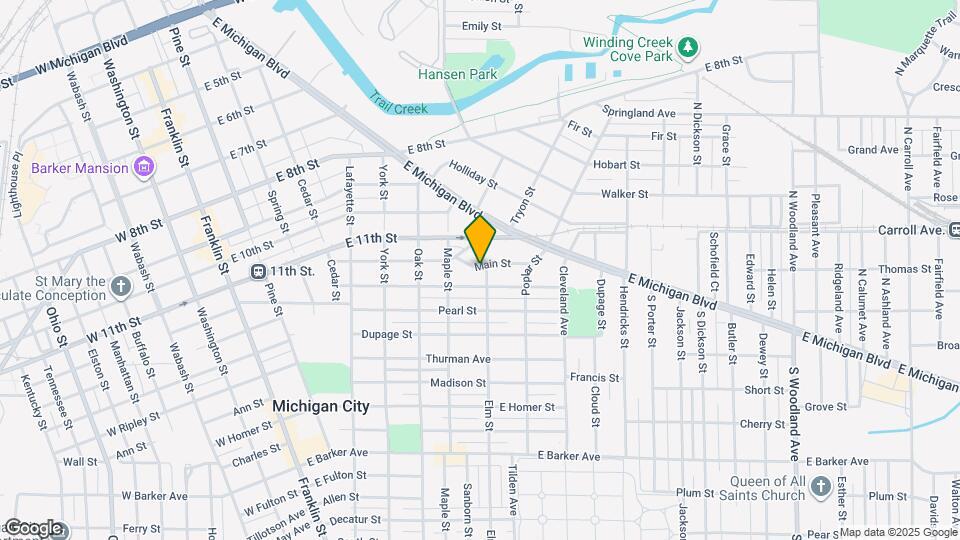 205 Elm St Map and Location Details