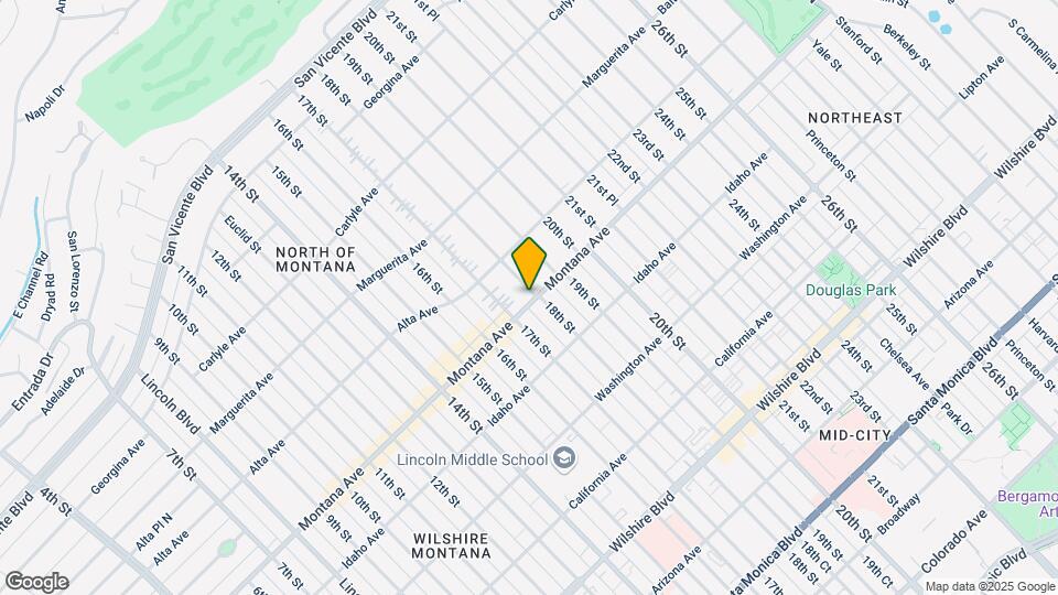 752 18th St Map and Location Details