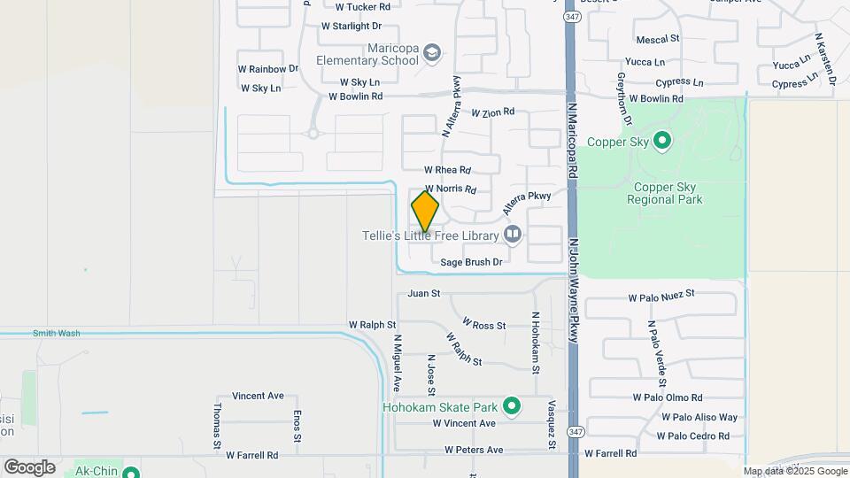 45360 W Woody Rd Map and Location Details