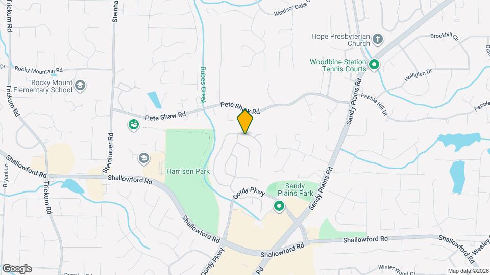 3786 Upland Dr Map and Location Details