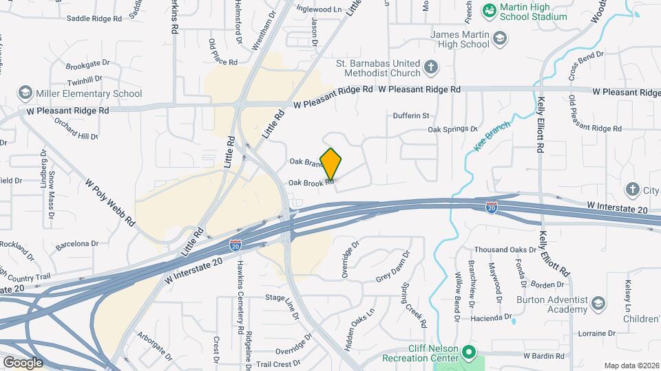 4400 Oak Knoll Ct Map and Location Details