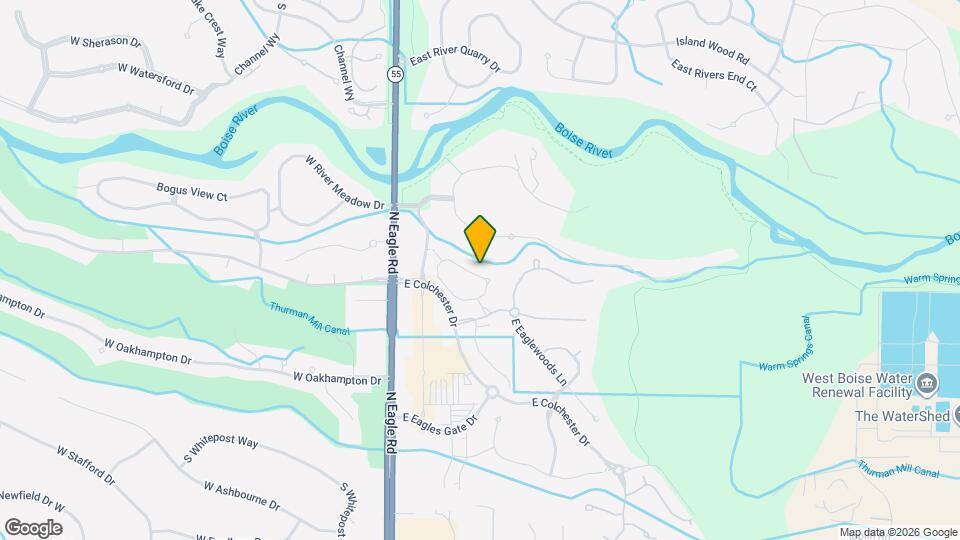 296 E Grove Creek Ln Map and Location Details